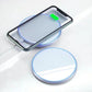 Fast Wireless Charger Pad with Mirror Surface for Phone