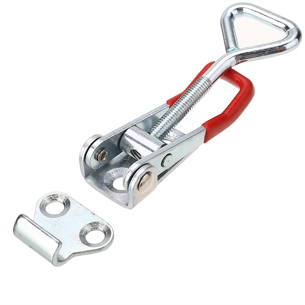 4 PCS Toggle Latch Quick Release Over Centre Latch Zinc Plated Iron for Door Window Cabinet
