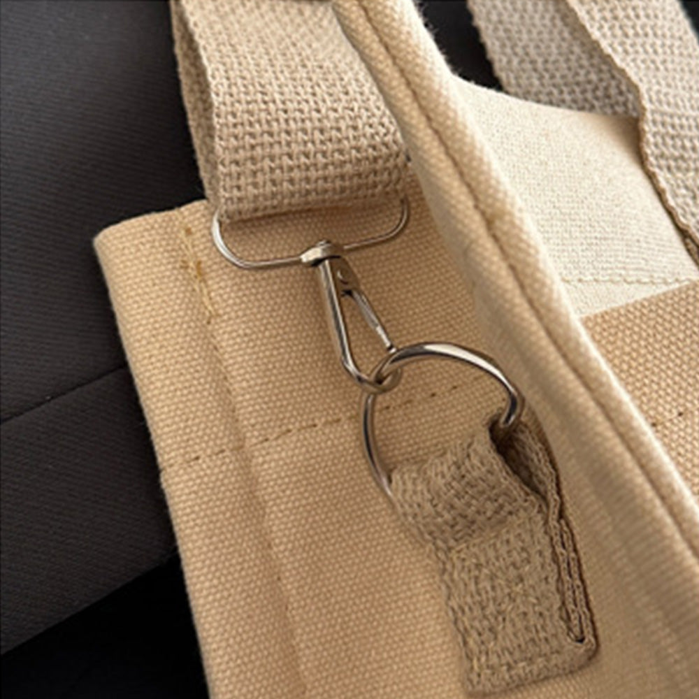 Large Canvas Tote Bag For Women With Compartments Crossbody Bag Purse Bag With Pockets
