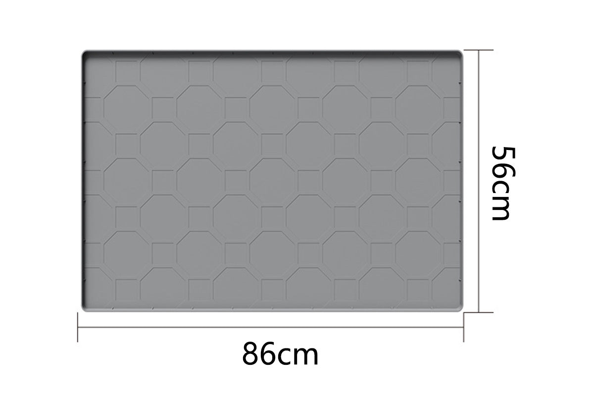 86x56cm Cat Little Box Mat Waterproof Silicone Cat Mat