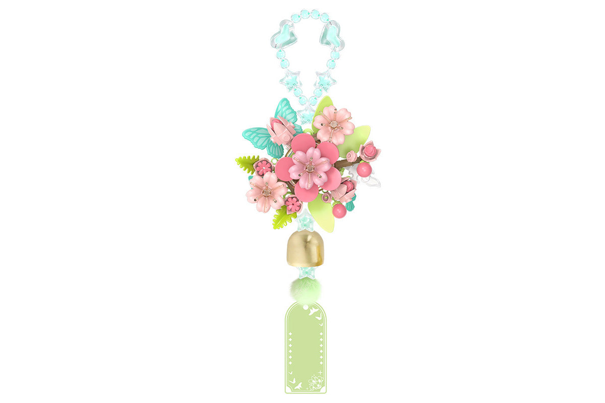 DIY Building Block Wind Chime Kit Hanging Ornament Compatible with LEGO