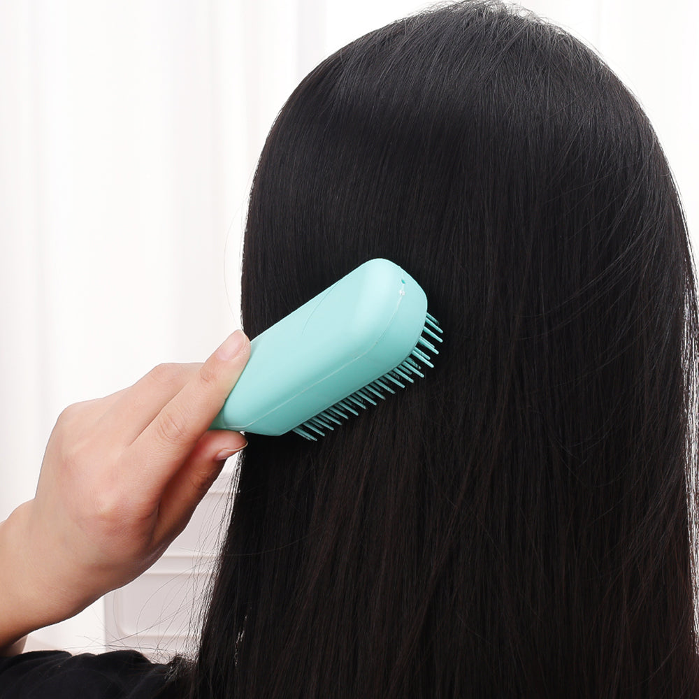 Self-Cleaning Anti-Static Scalable Rotate Lifting Hair Comb