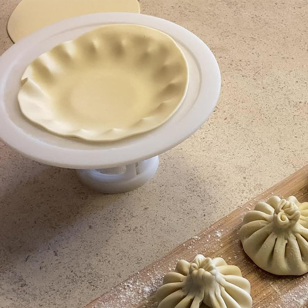 PP Baozi Maker Machine Pastry Pie Steam Bun Mold Non-stick Beautiful Flower-shaped Buns Mold