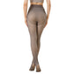 2Pcs Women Thermal Lined Translucent Pantyhose Tights Stockings