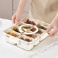 Divided Serving Tray with Lid