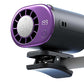 360 Rotatable 199-Speed Ice Cooling Clip Fan with Neck Lanyard TEC Semiconductor Cooling Fan Turbo Boost Wind