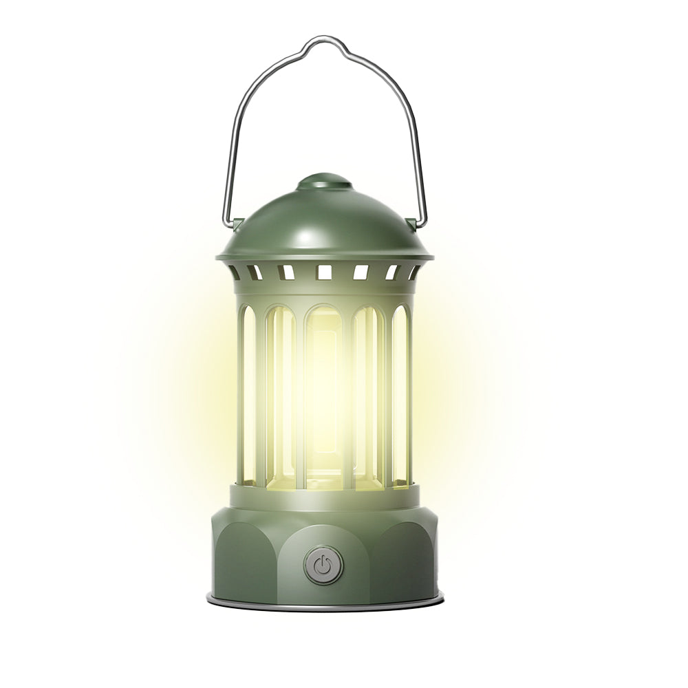 Retro Tent Camping Lantern LED Lantern Outdoor Portable Rechargeable Night Lamp