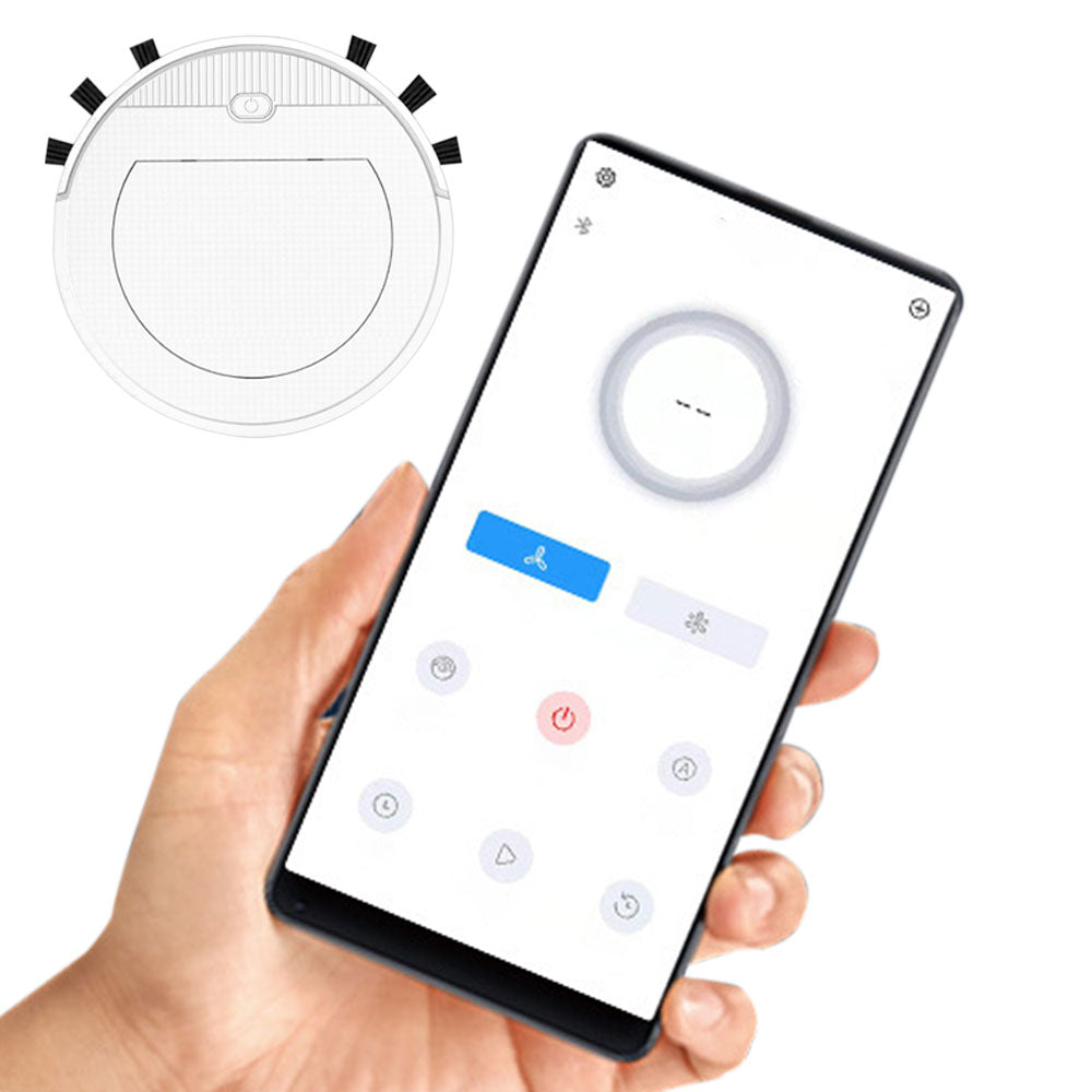 2000pa Suction 3-in-1 Robot Vacuum Cleaner Bluetooth App Remote Control