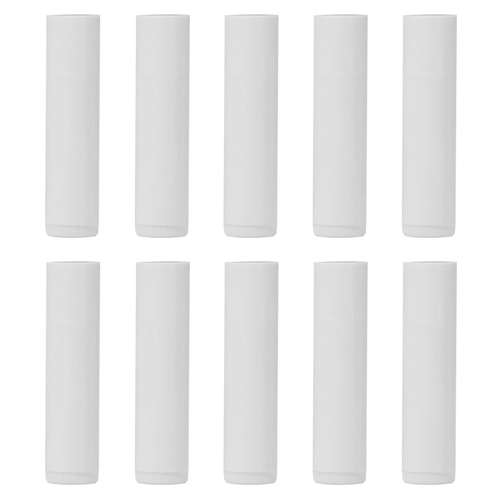 100 PCS Empty Lip Balm Tubes 5g Twist Up Plastic Lipstick Containers for Homemade Lip Gloss Lipstick