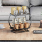 2-Tier Metal Makeup Organizers and Storage