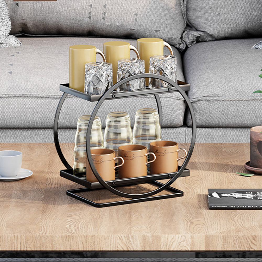 2-Tier Metal Makeup Organizers and Storage