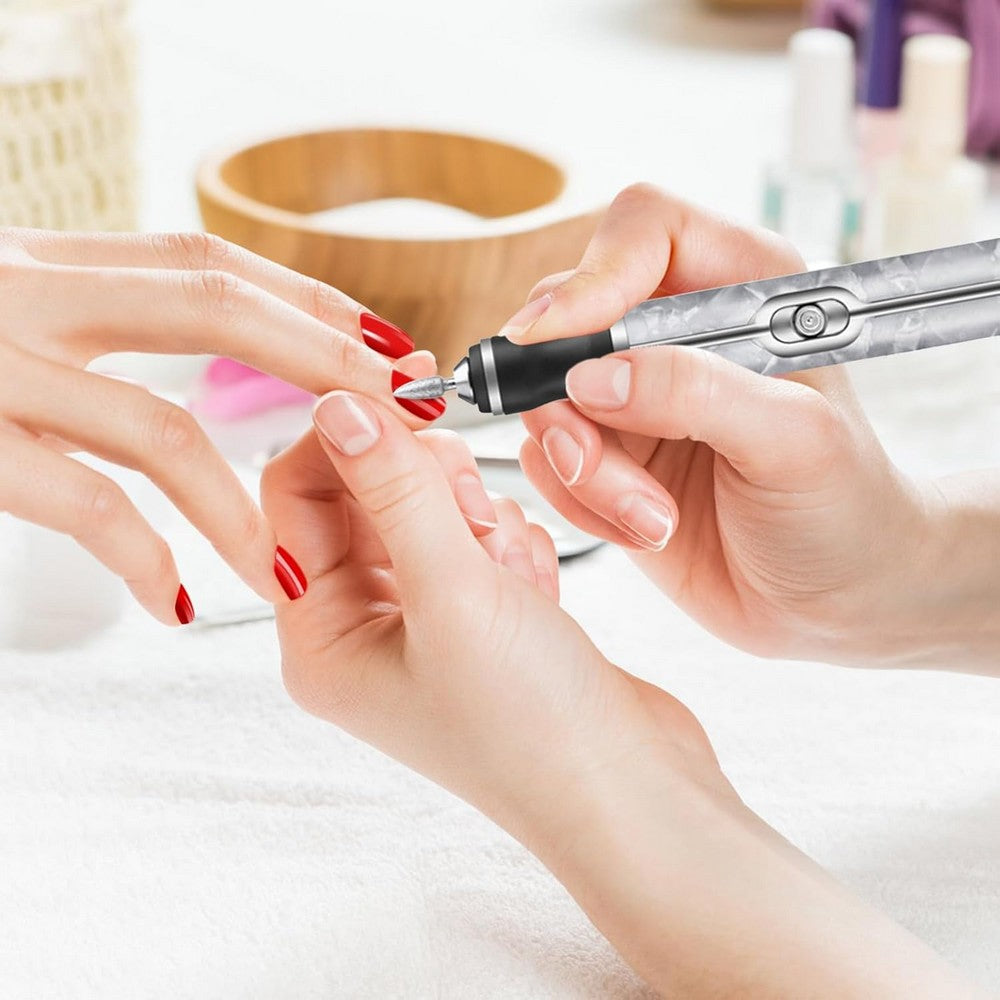 Electric Toe Nail Grinder Set for Thick Toenails Professional Pedicure Manicure
