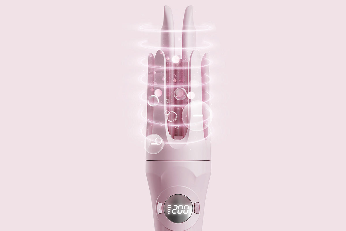Auto Rotating Wireless Hair Curler 32mm for All Hair Types