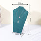 2Pcs Foldable Flannel Necklace Jewelry Bust Display Stands
