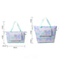 2Pcs Gradient Color Expandable Large-Capacity Travel Foldable Duffle Bag