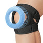 Adjustable Neoprene Knee Sleeve-Black