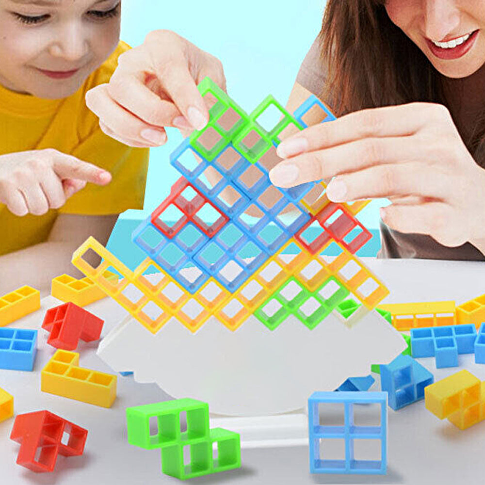 Tetra Tower Balance Stacking Blocks Team Building Blocks Toy
