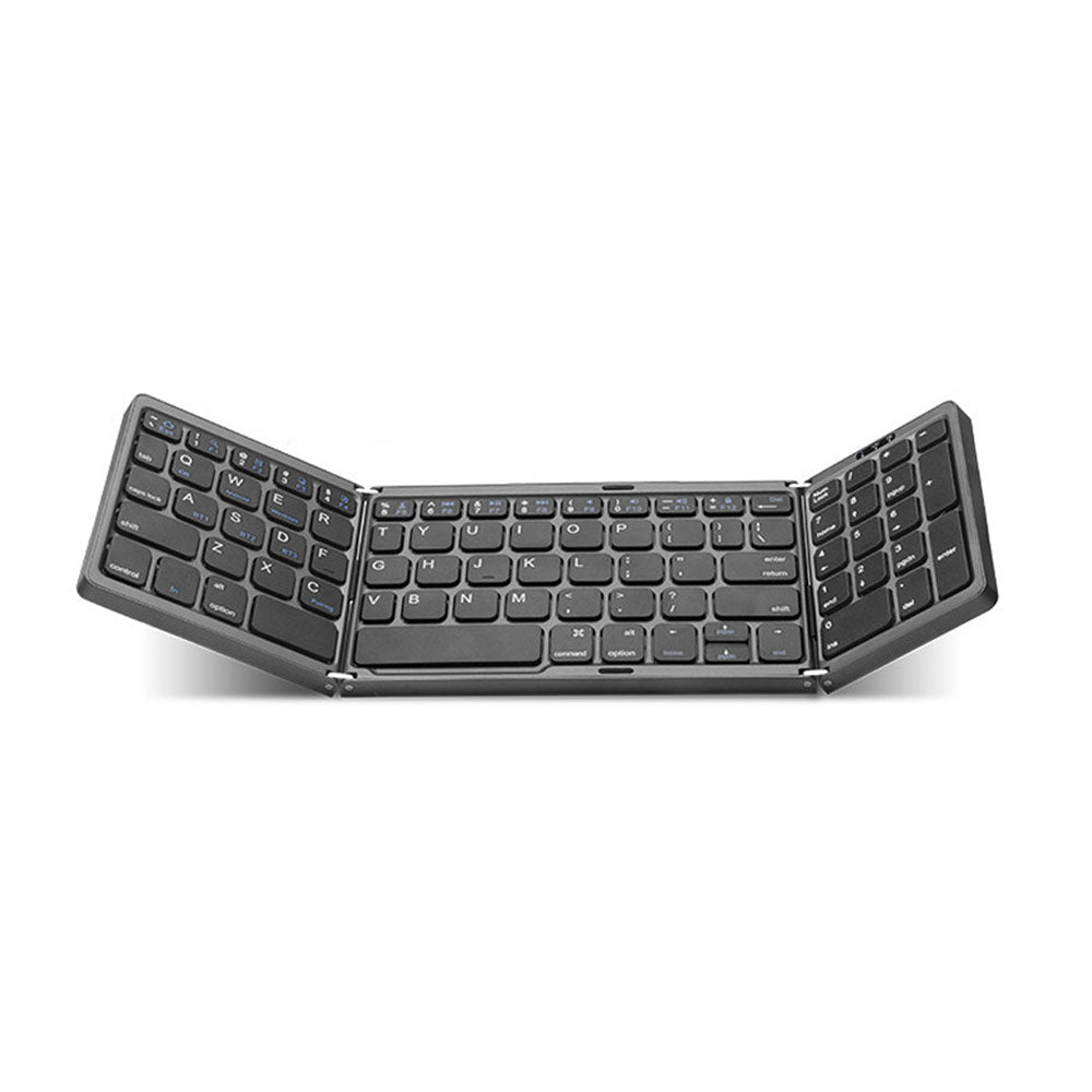 Foldable Bluetooth Keyboard Wireless Portable Keyboard with Numeric Keypad