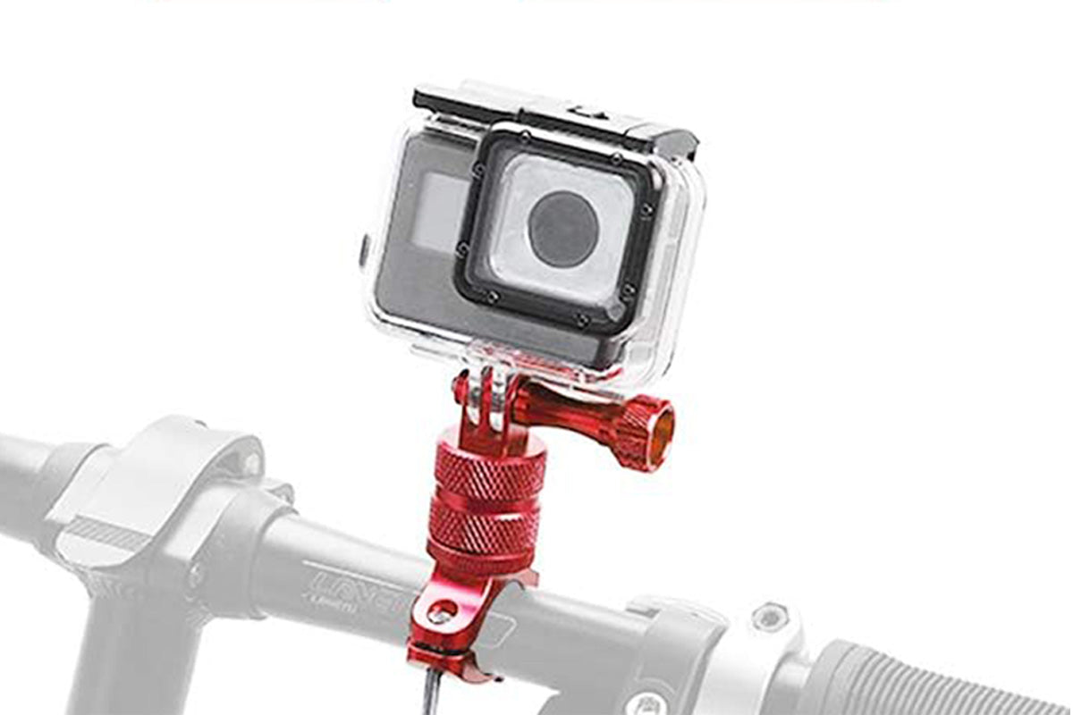 Aluminum Bike Handlebar Mount 360-degree Bicycle Mount for GoPro Hero 13 12 11