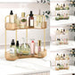 2 Tier Corner Bathroom Counter Makeup Storage Rack