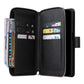 Wallet Leather Flip Cover for Samsung S26 Series with Card Slots Kickstand-Black