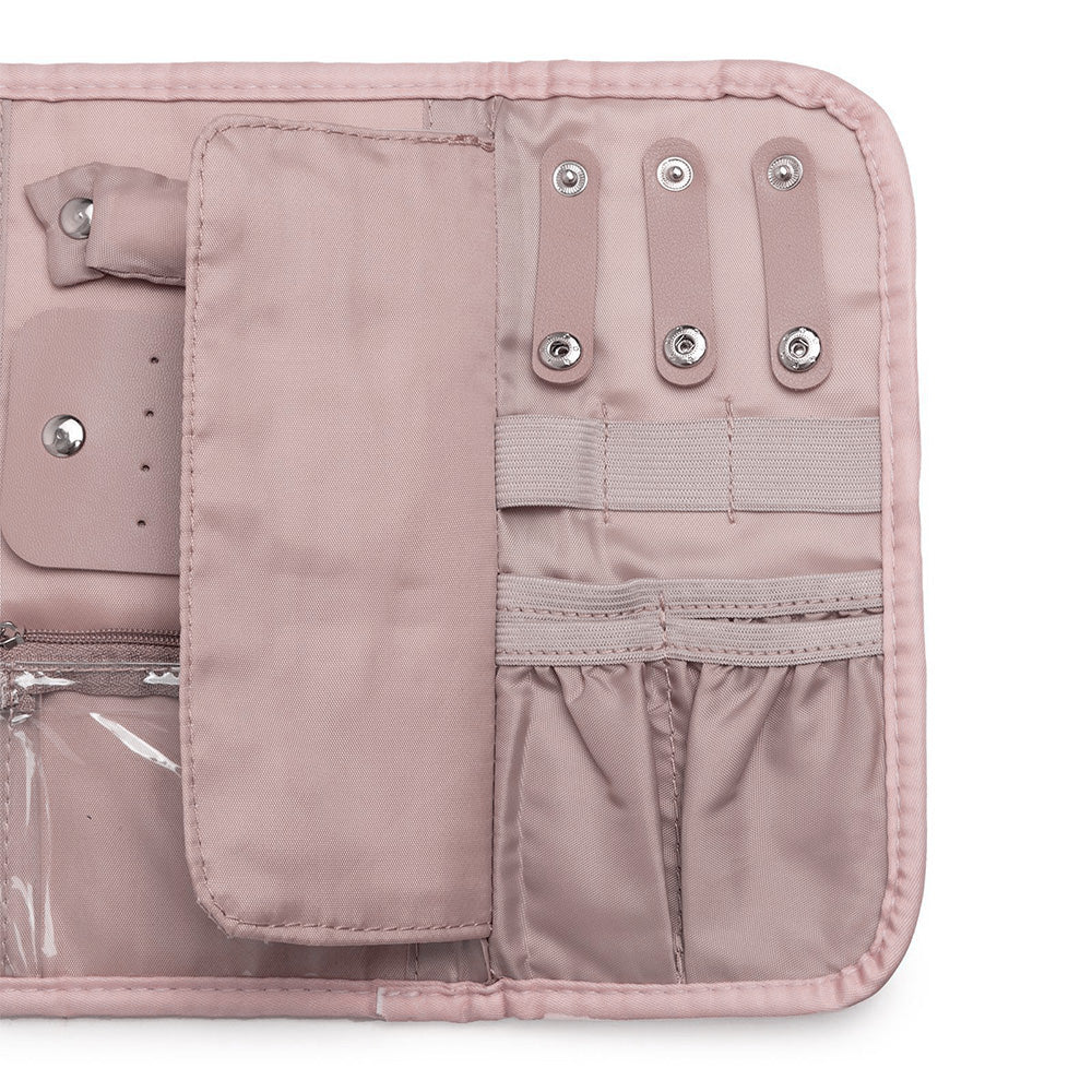 Foldable Roll Up Earring and Jewelry Organizer Travel Bags