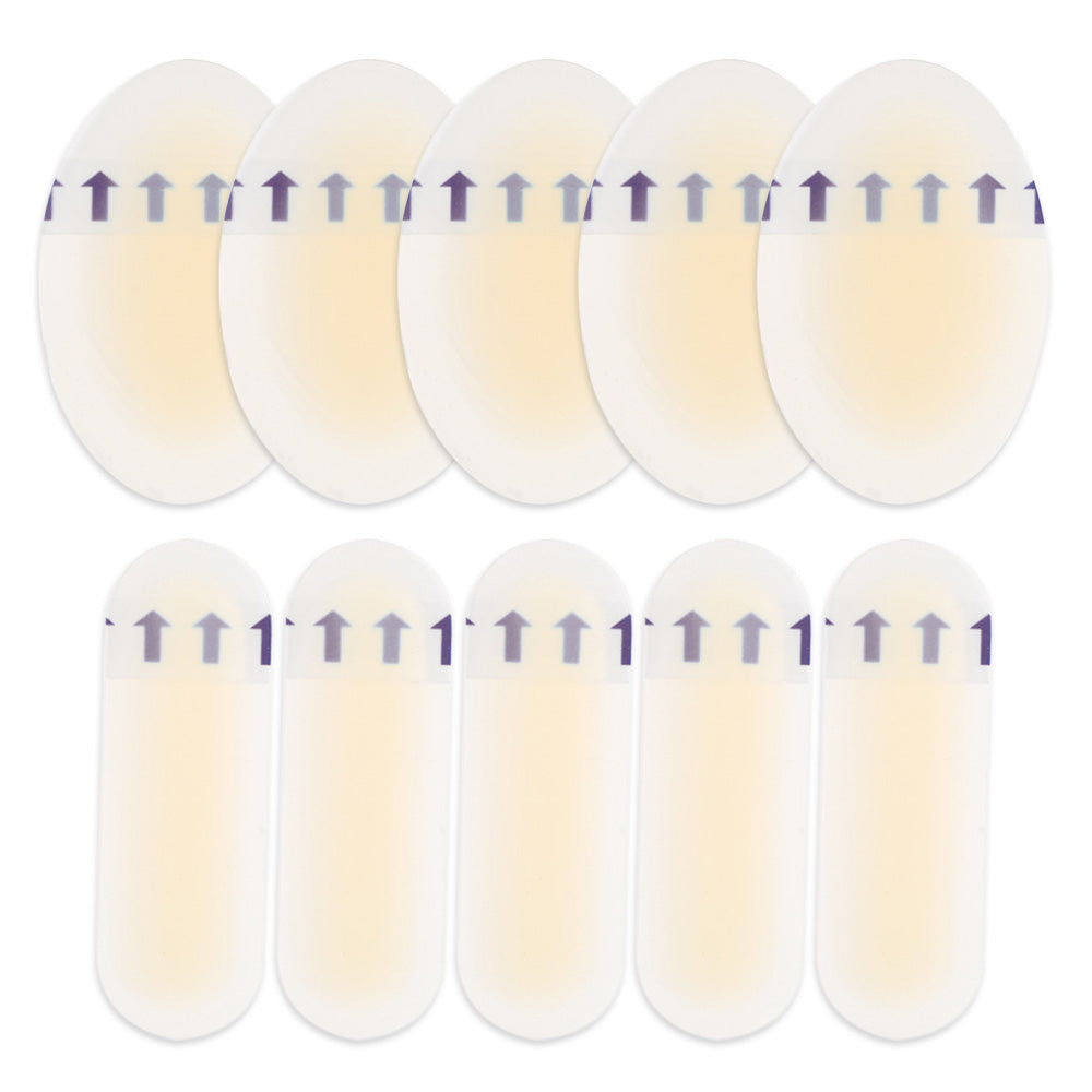 10PCS Gel Blister Bandages Gel Foot Pads Blister Pads