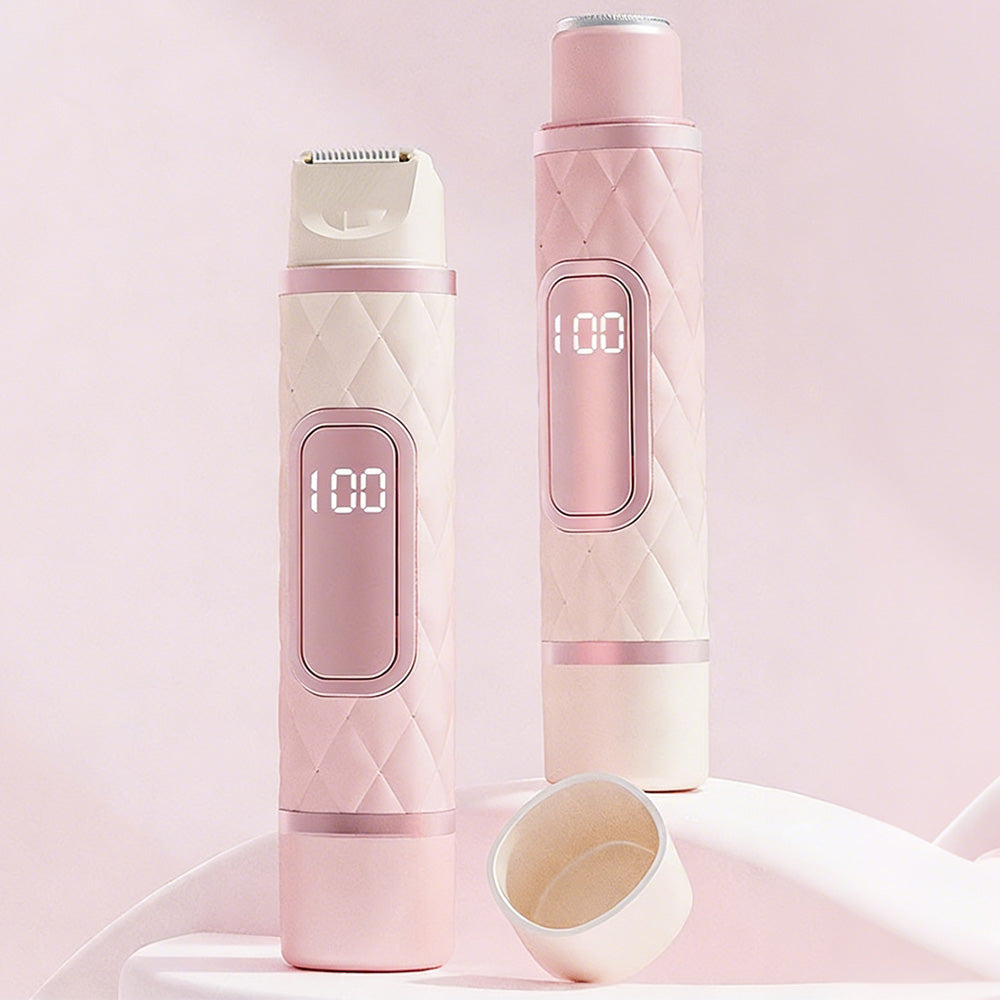 2-in-1 Dual-Head Electric Hair Remover Trimmer for Women