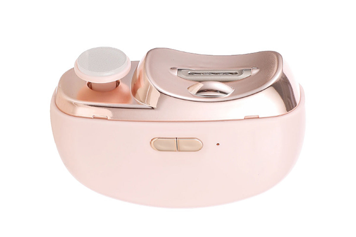 2-in-1 Electric Nail Clipper with Polishing Function