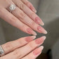 5 Set Semi Cured Gel Nail Wraps Gradient Jelly Nail Wraps UV Curable Self-Adhesive Nail Stickers DIY Nail Art