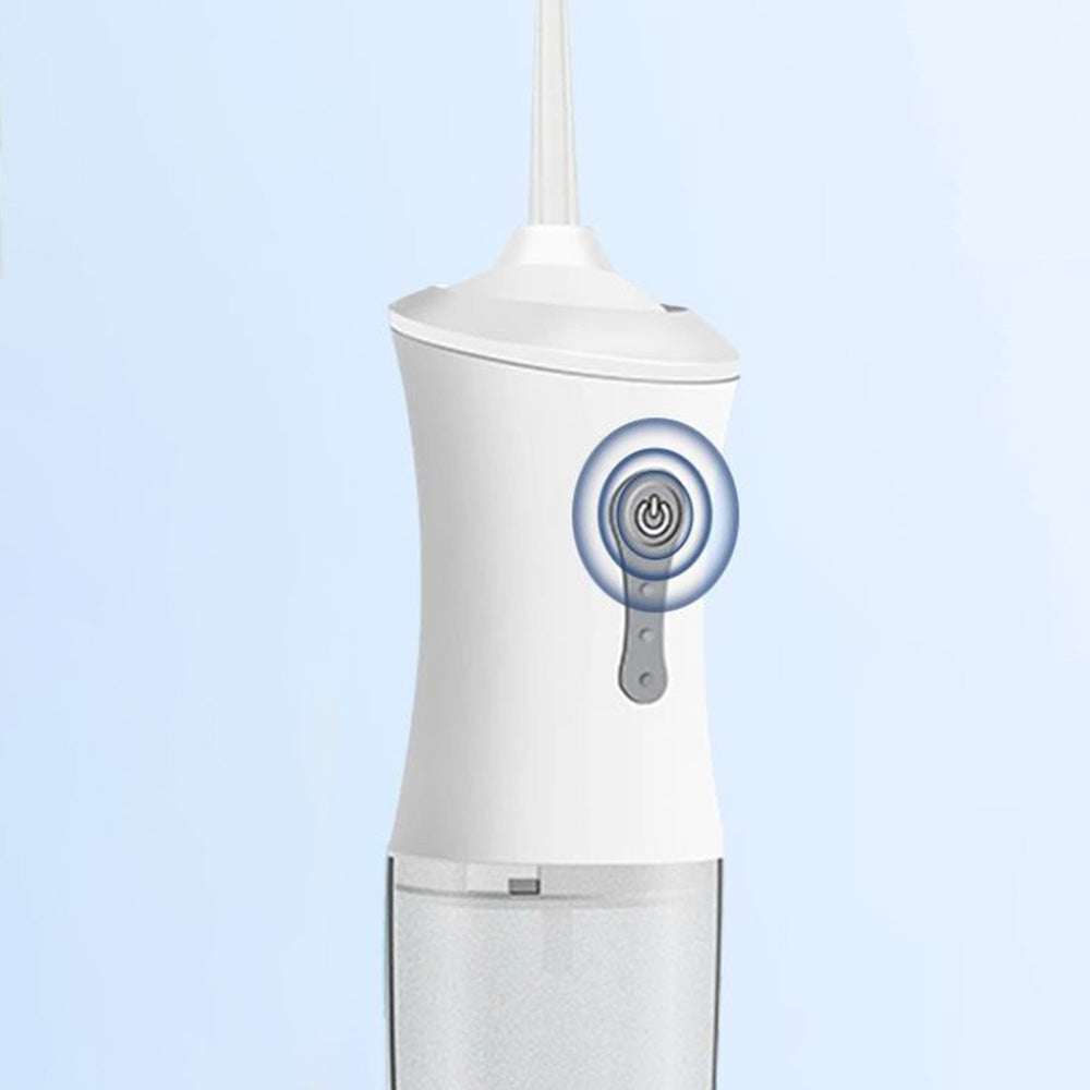 Cordless Electric Water Flosser Teeth Cleaner Portable Oral Irrigator with 4 Nozzles