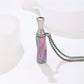Breathlace Necklace Stainless Steel Breathing Pendant Necklace