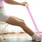 6 Tube Foot Pedal Resistance Band Body Stretch Pull Rope Fitness Exercise Rope