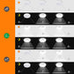 LED Sensor Ceiling Light with Motion Sensor USB Rechargeable Induction Ceiling Lamp