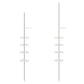 4 Tier Telescopic Bathroom Wall Corner Shelf Rack Shower Caddy Storage Organizer