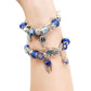 Christmas Advent Calendar DIY Bracelet Charm 24 Days Countdown Calendar Box