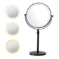 10X Magnifying Makeup Mirror with LED Light Foldable Cosmetic 360 Degree Rotation Mirror
