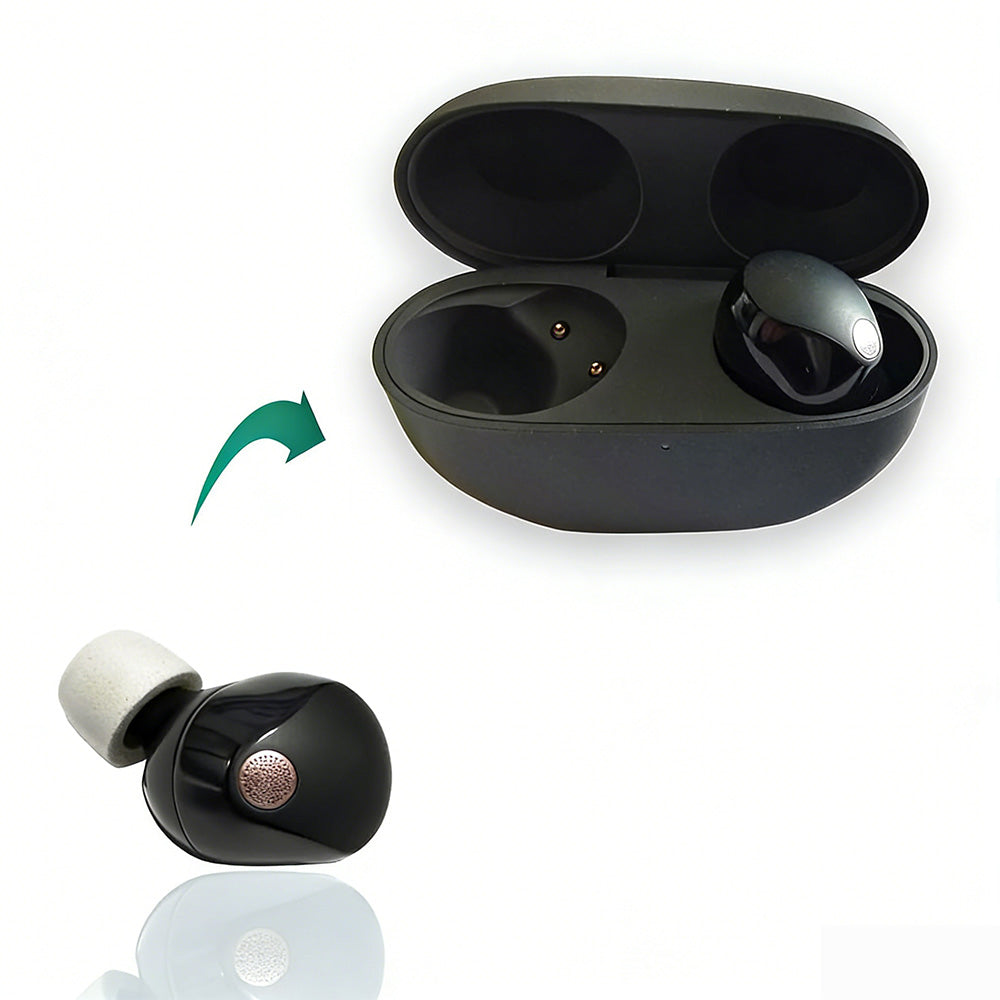 16 Pcs Memory Foam Ear Tips for Sony WF-1000XM6 XM5 XM4 Earbuds