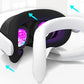 7-Piece Silicone Protective Case Set for Meta Quest 3S VR Headset Accessories