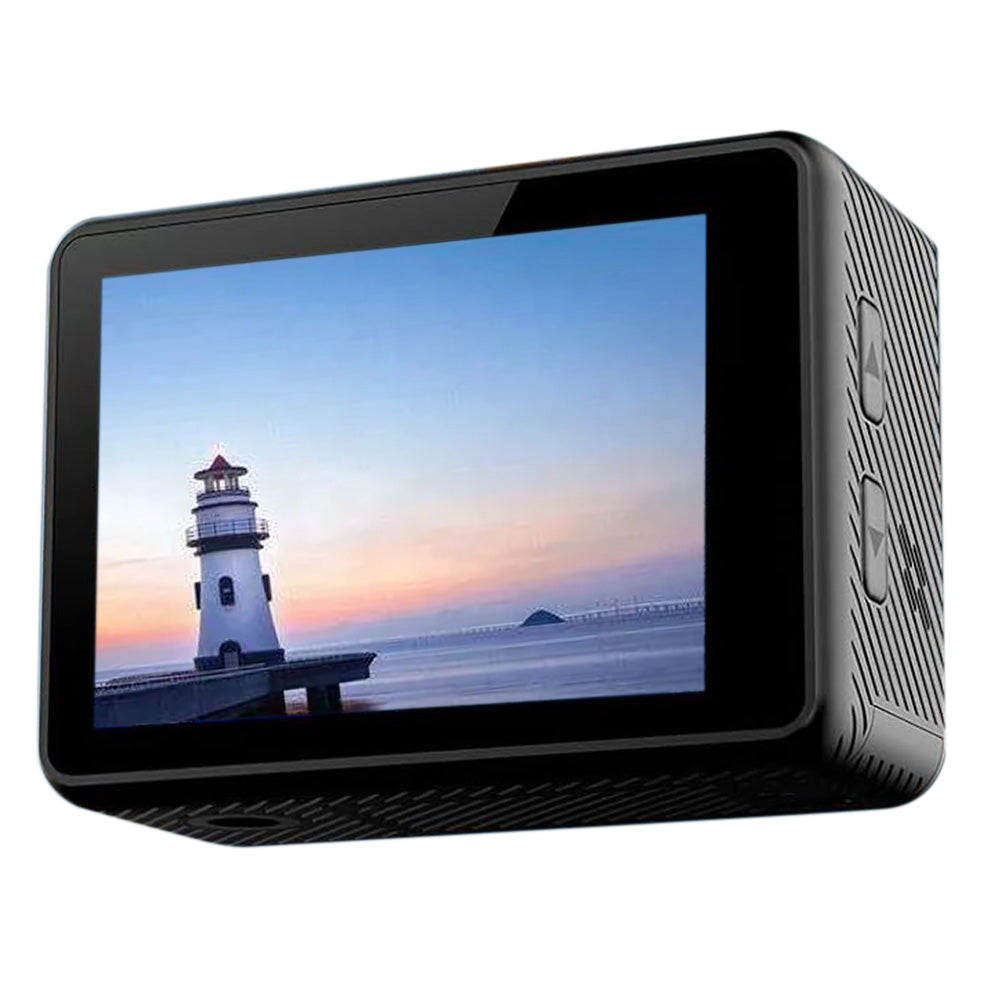 5K 6K 8K 30FPS Action Camera with Waterproof Case Dual Screens and EIS Stabilization