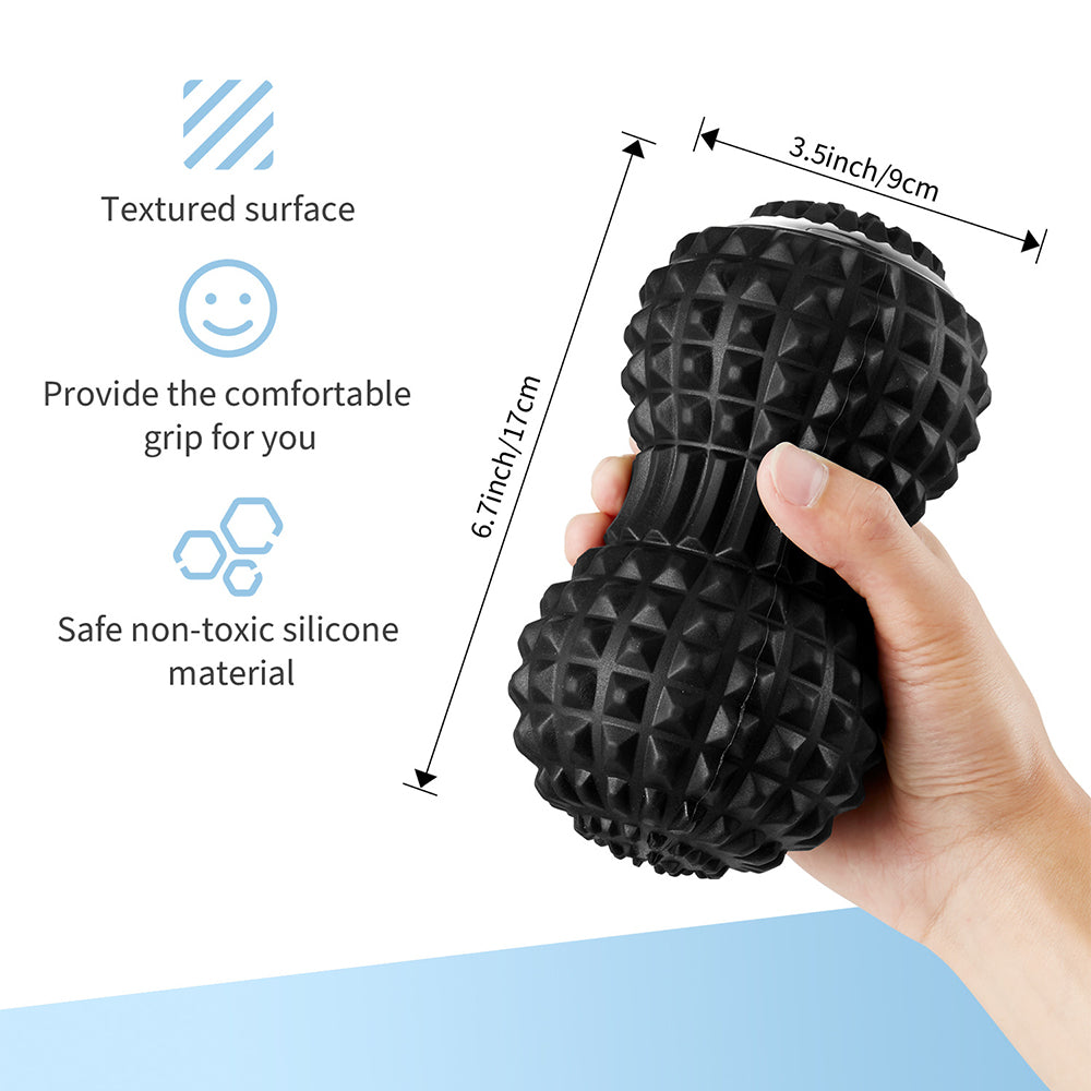 Rechargeable Massage Ball Vibrating Roller for Back Foot Muscle Pain Relief