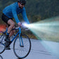 2Pcs Rechargeable LED Bicycle Headlight with Horn