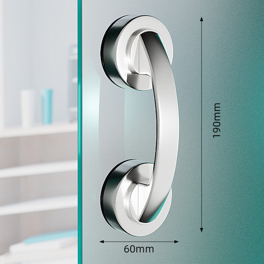 Suction Cup Door Handle No Drill Vacuum Suction Handle for Glass Door Cabinet