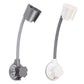 2Pcs Suction Cup Wall Mount Hair Dryer Holders
