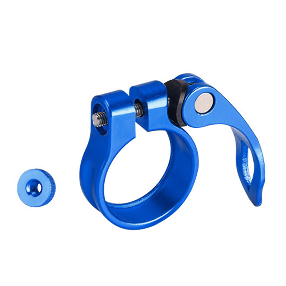 2 PCS Bike Seat Post Clamps for Mountain Road and Folding Bikes
