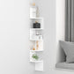 5 Tier Large Zigzag Corner Wall Mounted DVD CD Storage Display Shelf