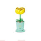 12Pcs Artificial Plants Decor Building Kits Toy for Kids and Adults