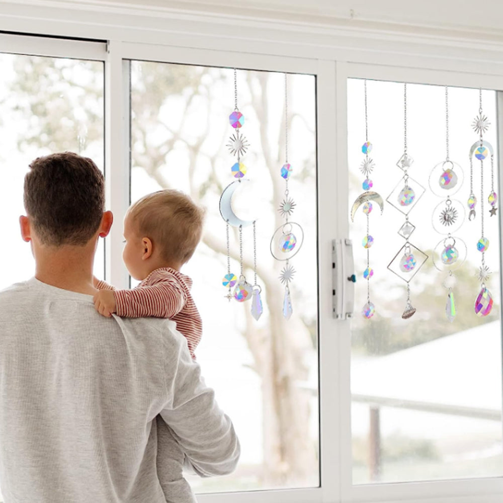 200Pcs DIY Rhinestone Sun Catcher