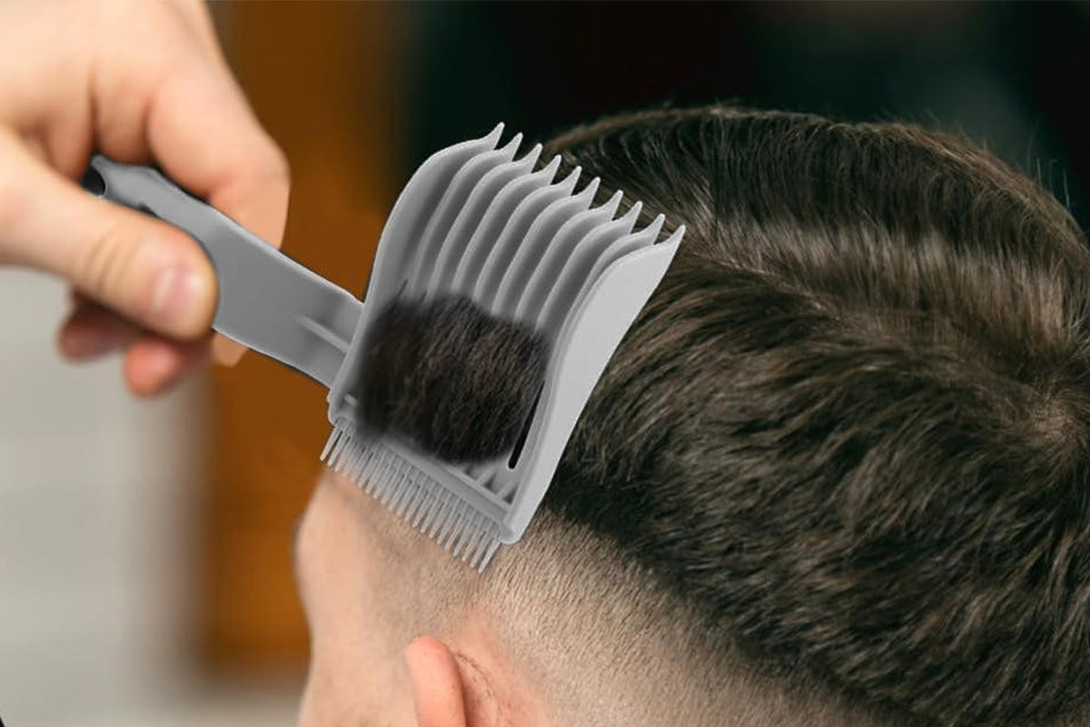 Professional Barber Auxiliary Hair Cutting Comb for Men Hair Styling Tool