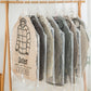 4Pcs Set Hanging Vacuum Bags Clothes Storage Cover